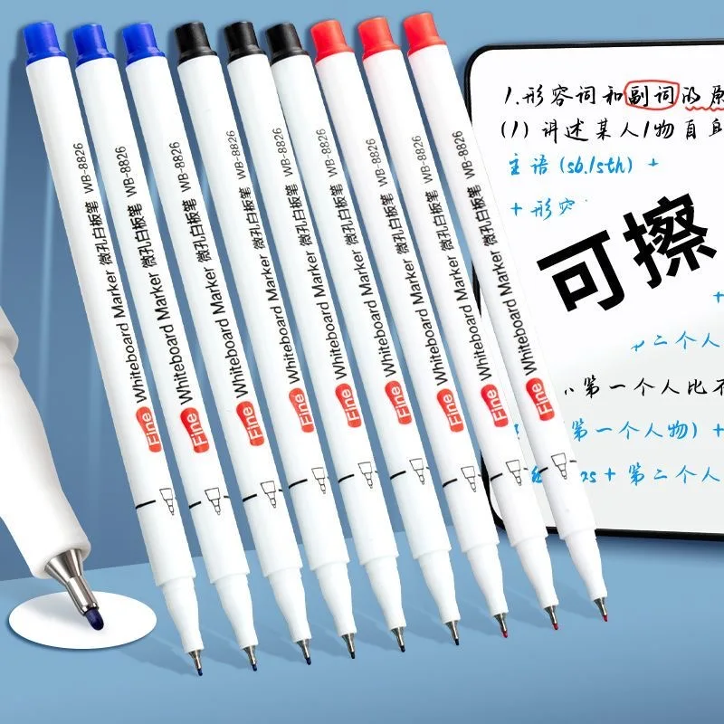 Correction Pen Fine - 4/12pcs 0.5mm 건식 지우기 마커 화이트
