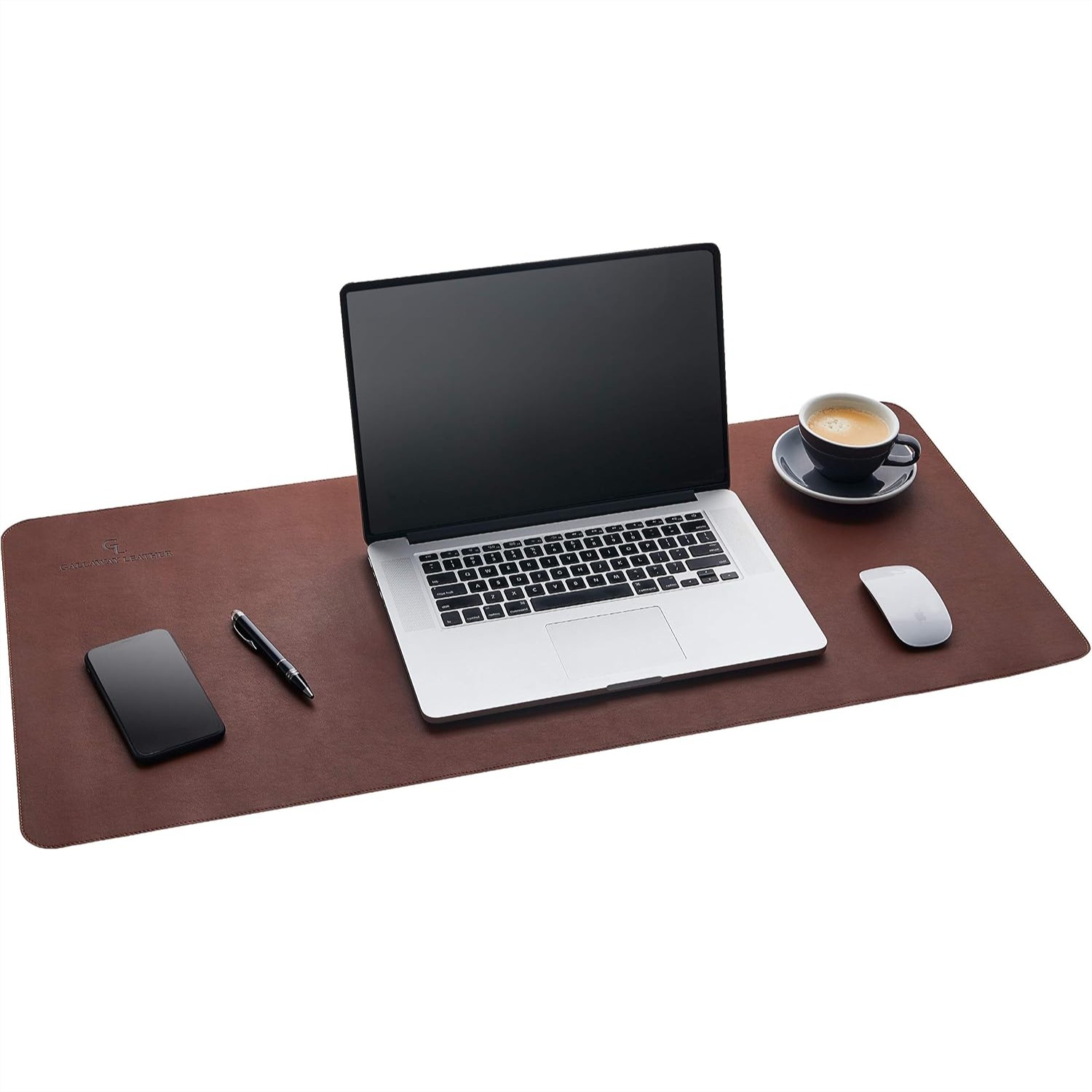 Leather Desk Pad - 대형 PU 가죽 데스크 매트 36x17인치