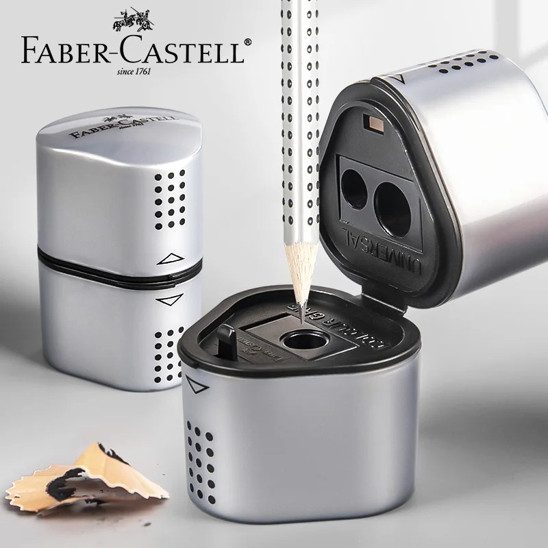 Faber-Castell Pencil Grip - 파버카스텔 그립 트리오 3-in-1 연필깎이 수동