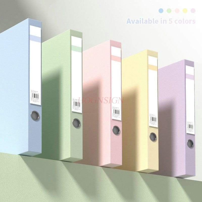 Archive Box Set - 5개/세트 아카이브 박스 접이식 문서 박스