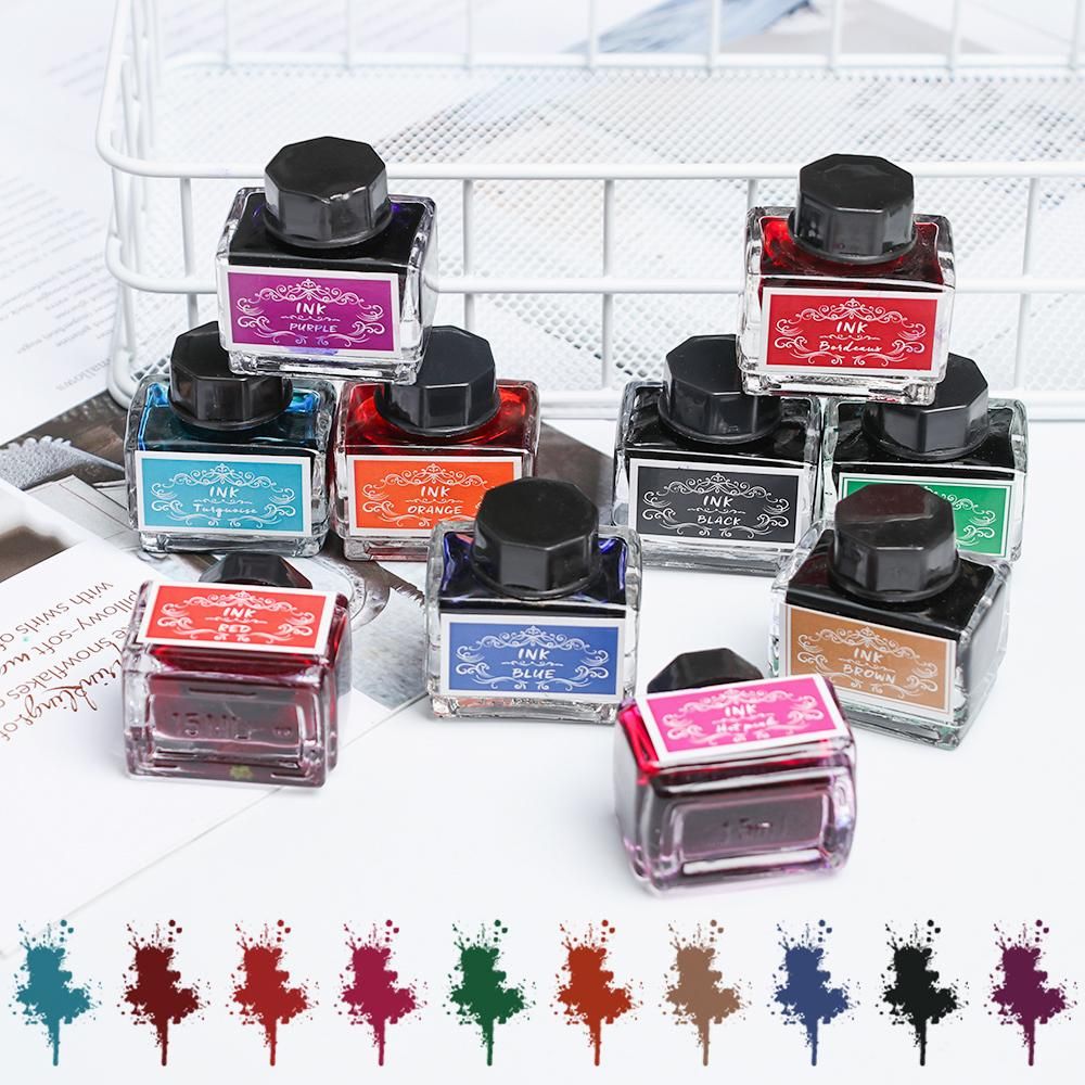 Fountain Pen Bottled Ink - 만년필용 무탄소 잉크, 만년필 문구류 잉크,