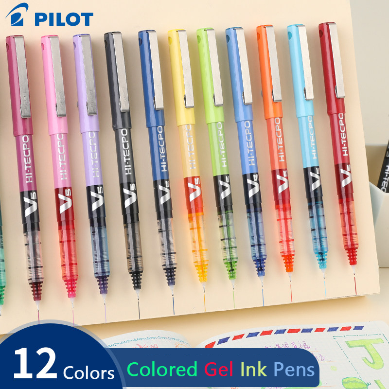 Pilot Pen V5 - 파일럿 V5 액체 잉크 롤러볼 펜,