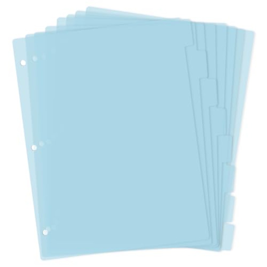 Tab Divider A4 - 8탭이 있는 3링 바인더 디바이더, A4