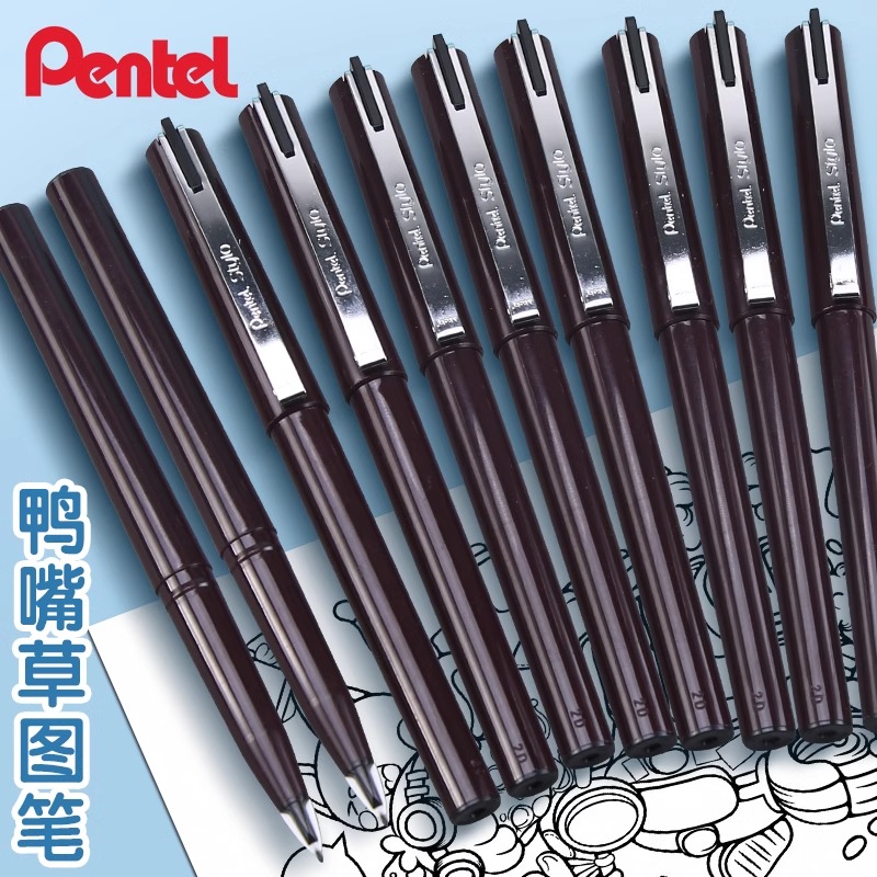 Pentel Pen Sign Pen - 펜텔 아츠 스타일로 스케치 펜 라인