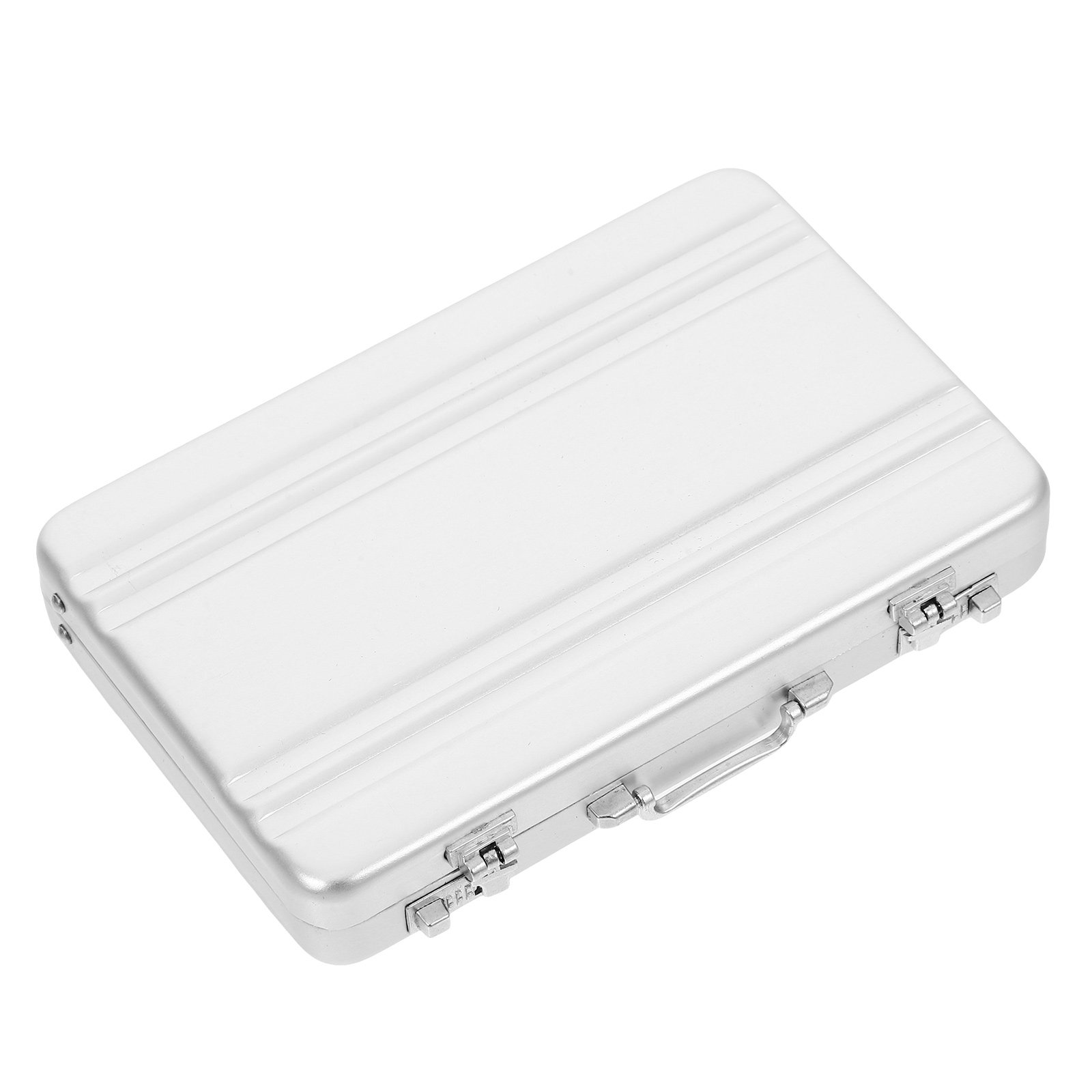 Card Index Box - 컴팩트한 알루미늄 합금 카드 홀더 박스,