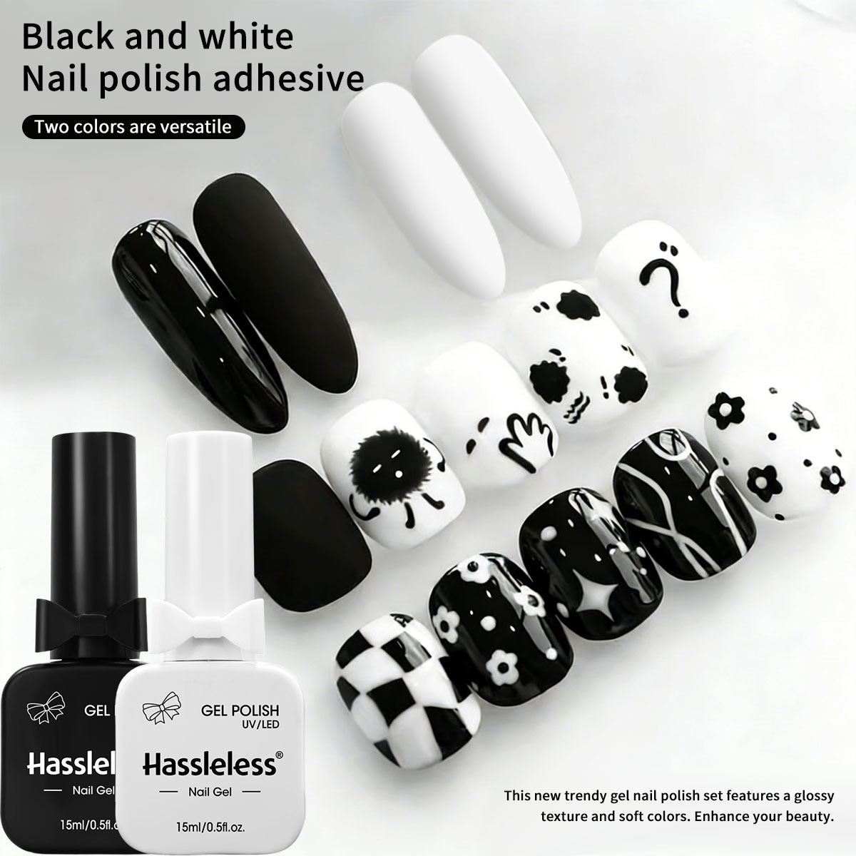 Gel Refill Pack - Hassleless 2팩 퓨어 화이트 + 퓨어