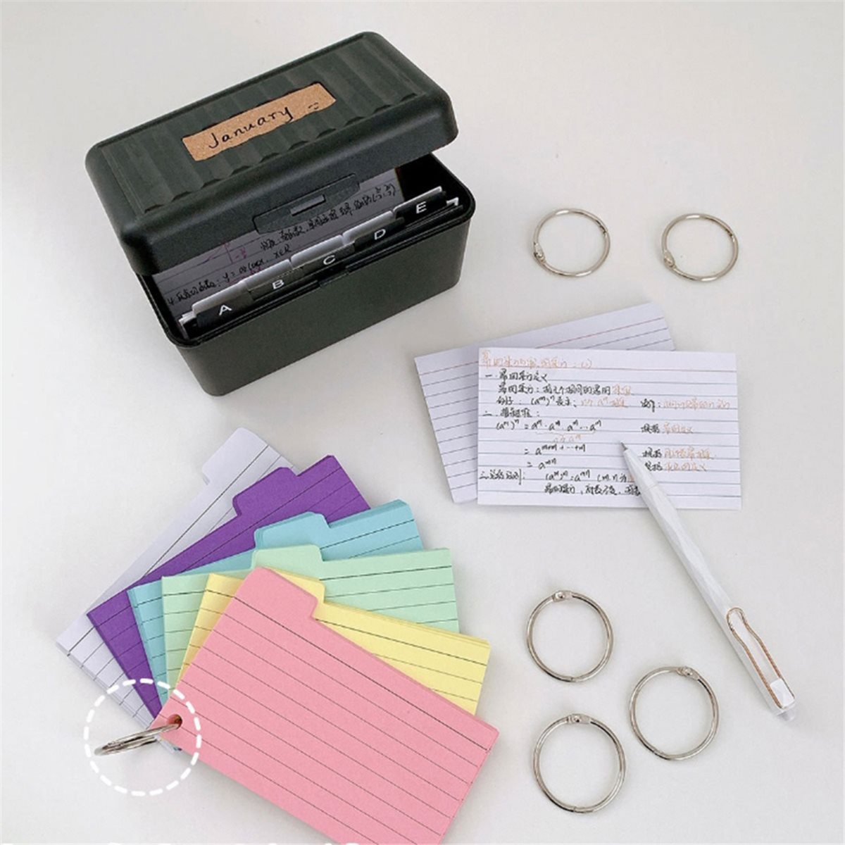 Card Index Box - 828 메가 세일 3x 5 인덱스