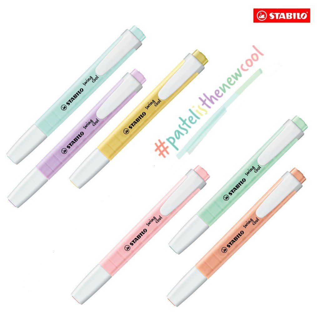 Stabilo Marker Swing Cool - STABILO 스윙 쿨 파스텔 하이라이터 펜