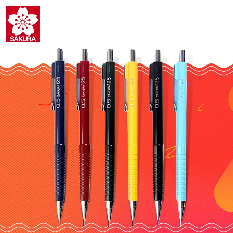 Mechanical Pencil 0.3 - 사쿠라 샤프 펜슬 0.3/0.5/0.7/0.9mm 프레스 자동
