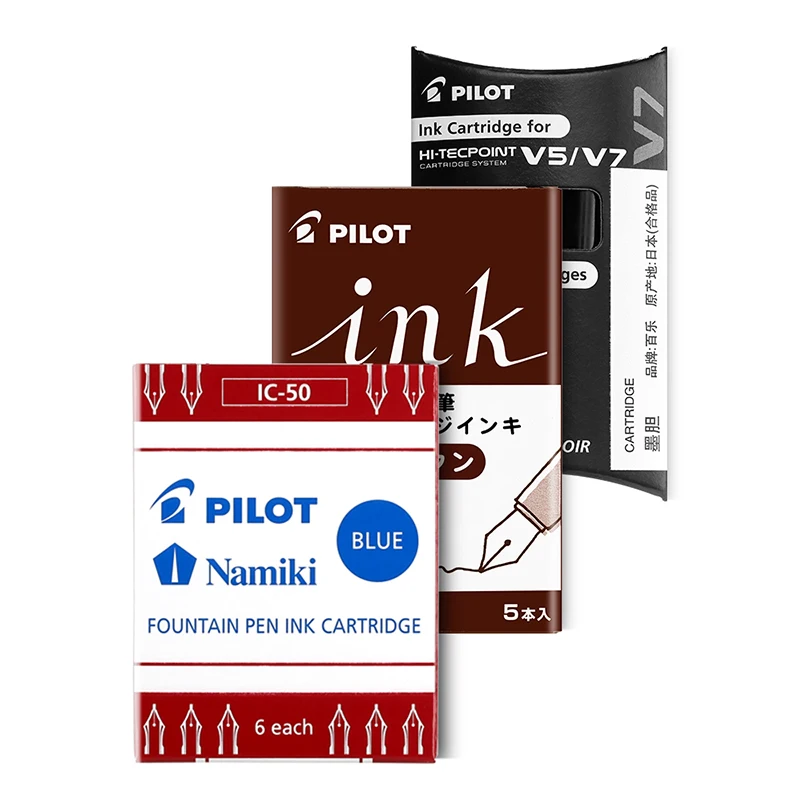 Pilot Pen V5 - 고품질 파일럿 IC-50 일회용 잉크 카트리지