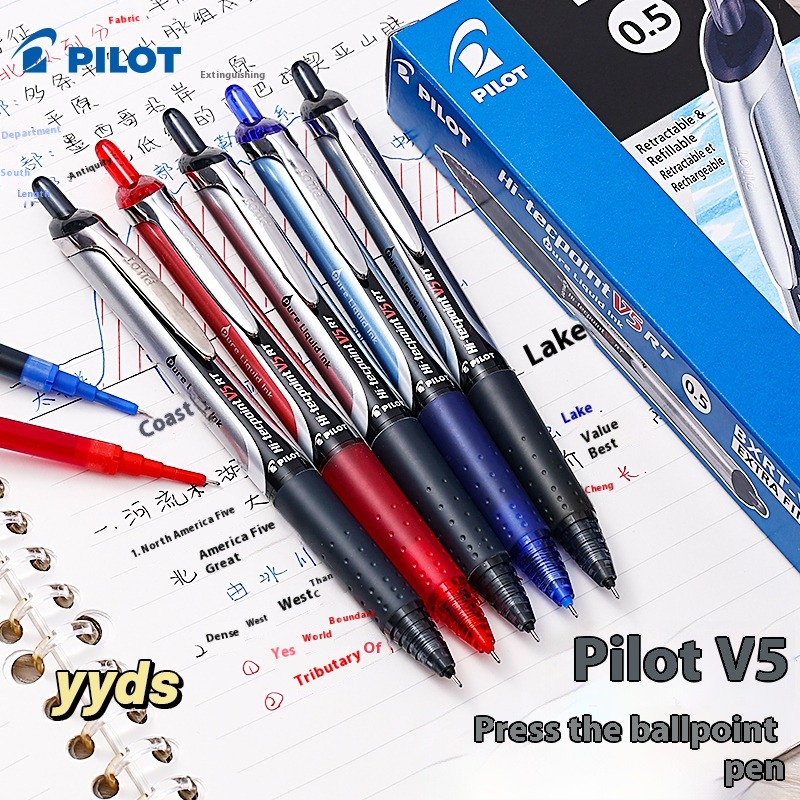 파일럿 BXRT-V5 접이식 젤 펜, 0.5mm 검정/ - Pilot Pen V5 리뷰 및 가격