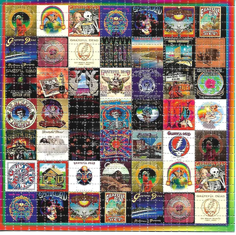 60년대 앨범 사이키델릭 LSD/산성 프리 흡착지 아트 - Ink Blotter Paper 리뷰 및 가격