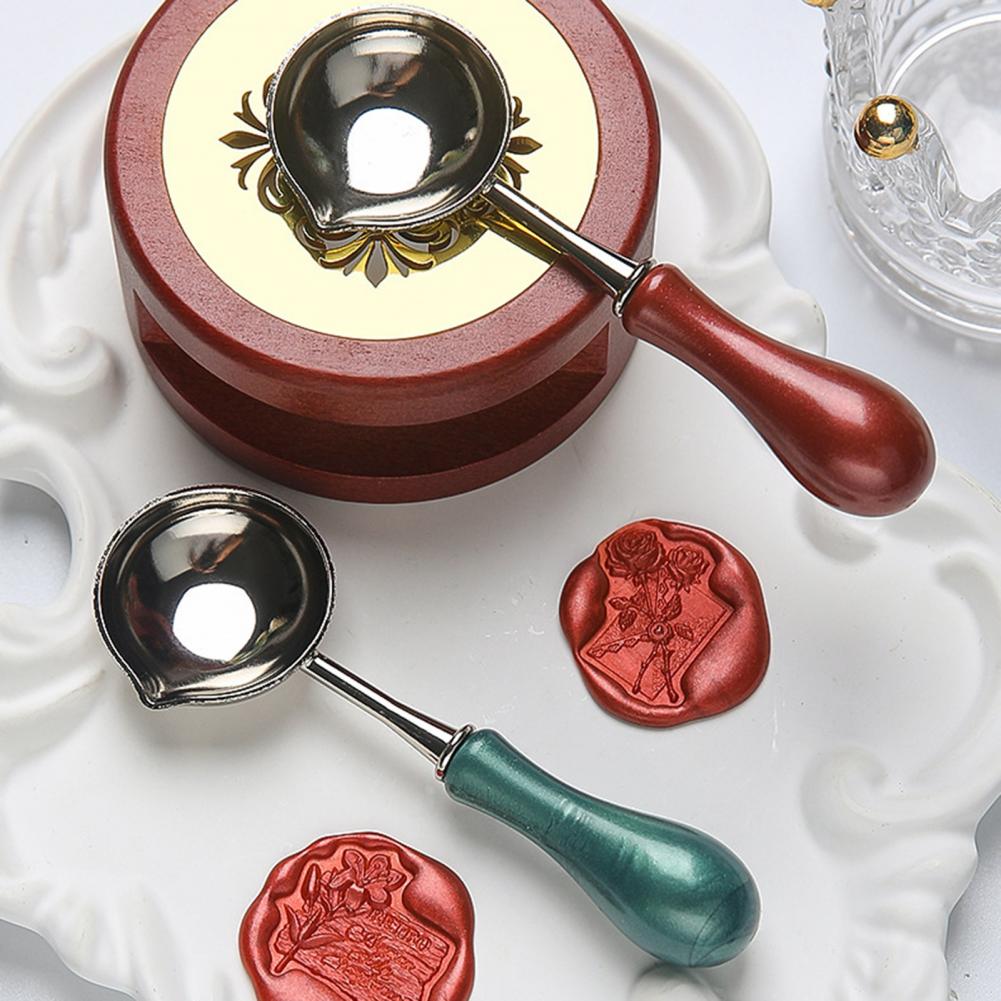 내열성 씰링 왁스 스푼 빈티지 왁스 인감 스탬프 스푼  - Wax Seal Stamp Set 리뷰 및 가격