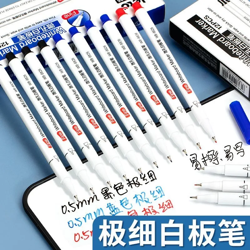 4/12pcs 0.5mm 건식 지우기 마커 화이트 보드 - Correction Pen Fine 리뷰 및 가격