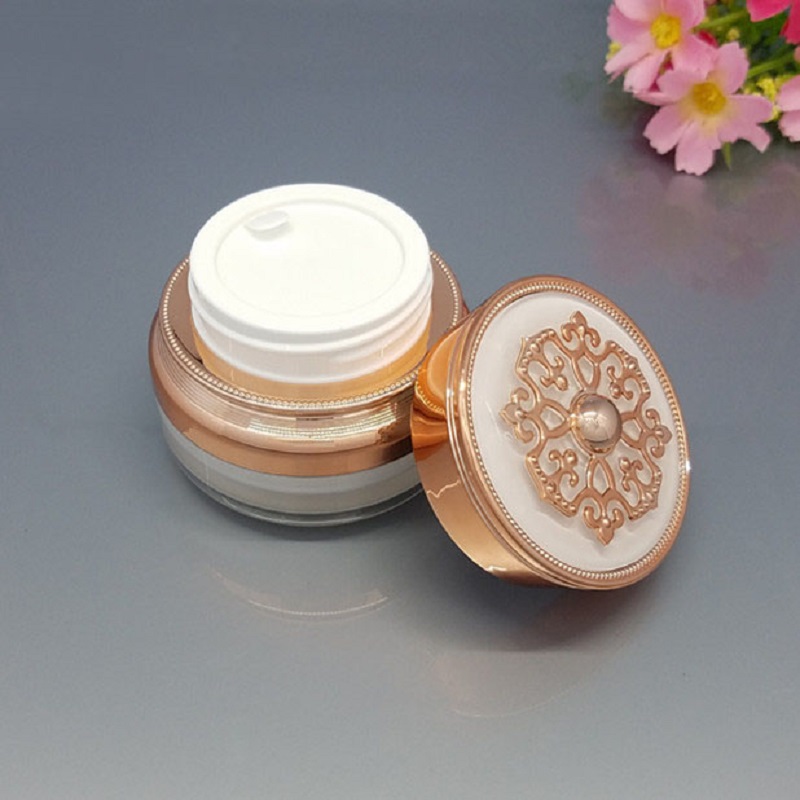 30g/ml 골드/펄 화이트 아크릴 플라스틱 크림 병/ - Gel Refill Pack 리뷰 및 가격