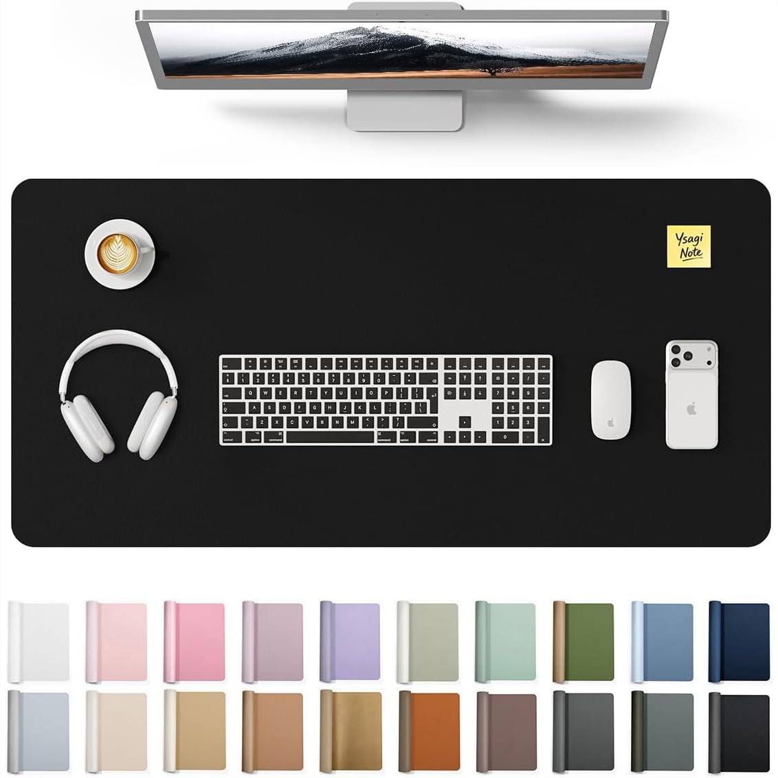 대형 PU 가죽 데스크 패드 보호대 (사무실 및 가정용 - Leather Desk Pad 리뷰 및 가격