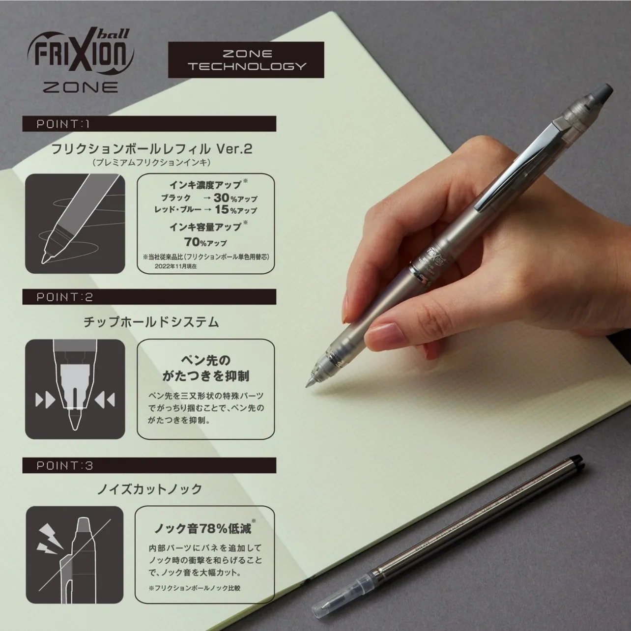 파일럿 프릭션 노크 지워지는 젤 펜, 0.5mm 가는  - Pilot Pen Frixion 리뷰 및 가격