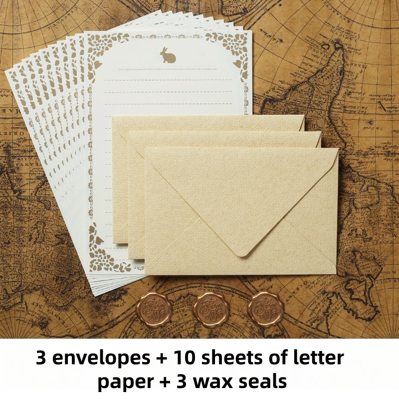 16PCS 빈티지 리넨 봉투 고급 웨딩 초대장 세트 레 - Wax Seal Stamp Set 리뷰 및 가격