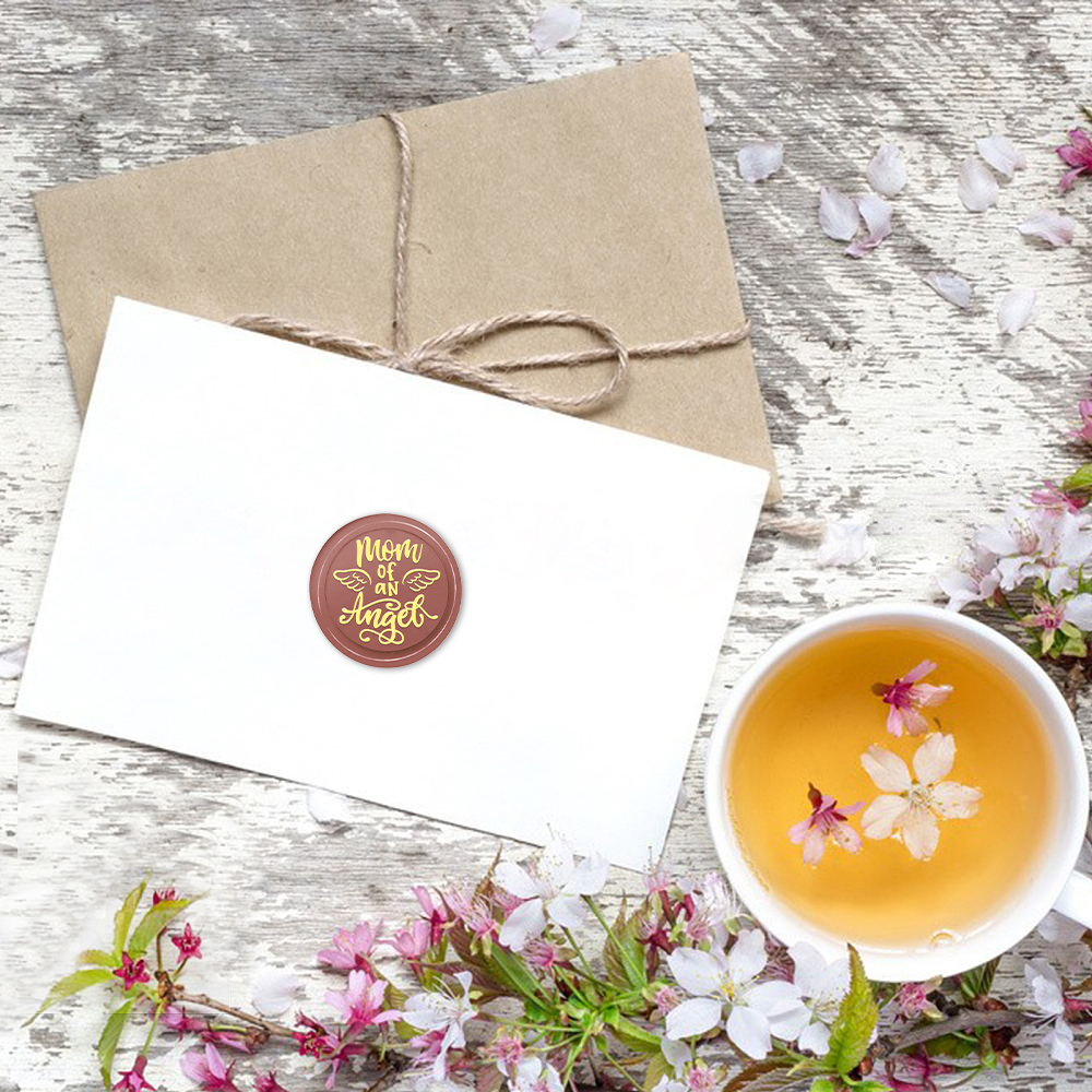 어머니의 날 왁스 씰 스탬프 세트 - 4개의 구리 헤드 - Wax Seal Stamp Set 리뷰 및 가격