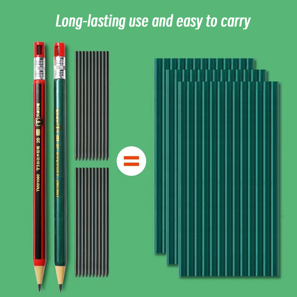 2.0mm 기계식 연필 세트 샤프너가있는 2B 자동 학 - Staedtler Pencil Lumocolor 리뷰 및 가격