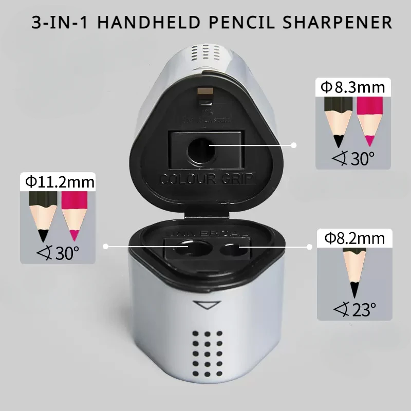 파버카스텔 그립 트리오 3-in-1 연필깎이 수동 휴대 - Faber-Castell Pencil Grip 리뷰 및 가격