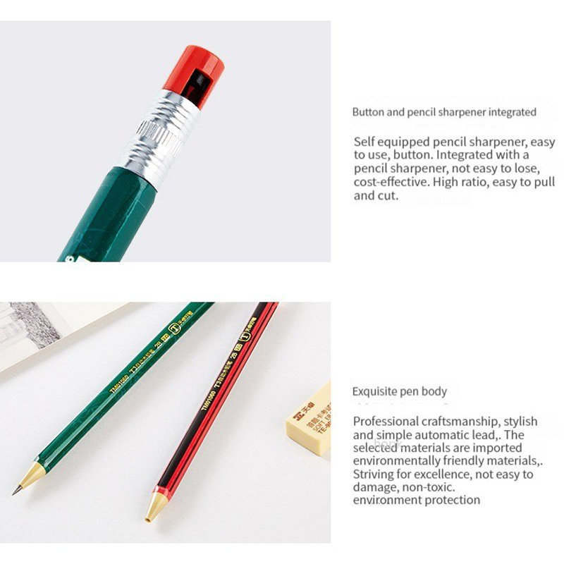 드로잉 연필 기계식 연필 세트 2.0mm 자동 연필(샤 - Staedtler Pencil Lumocolor 리뷰 및 가격