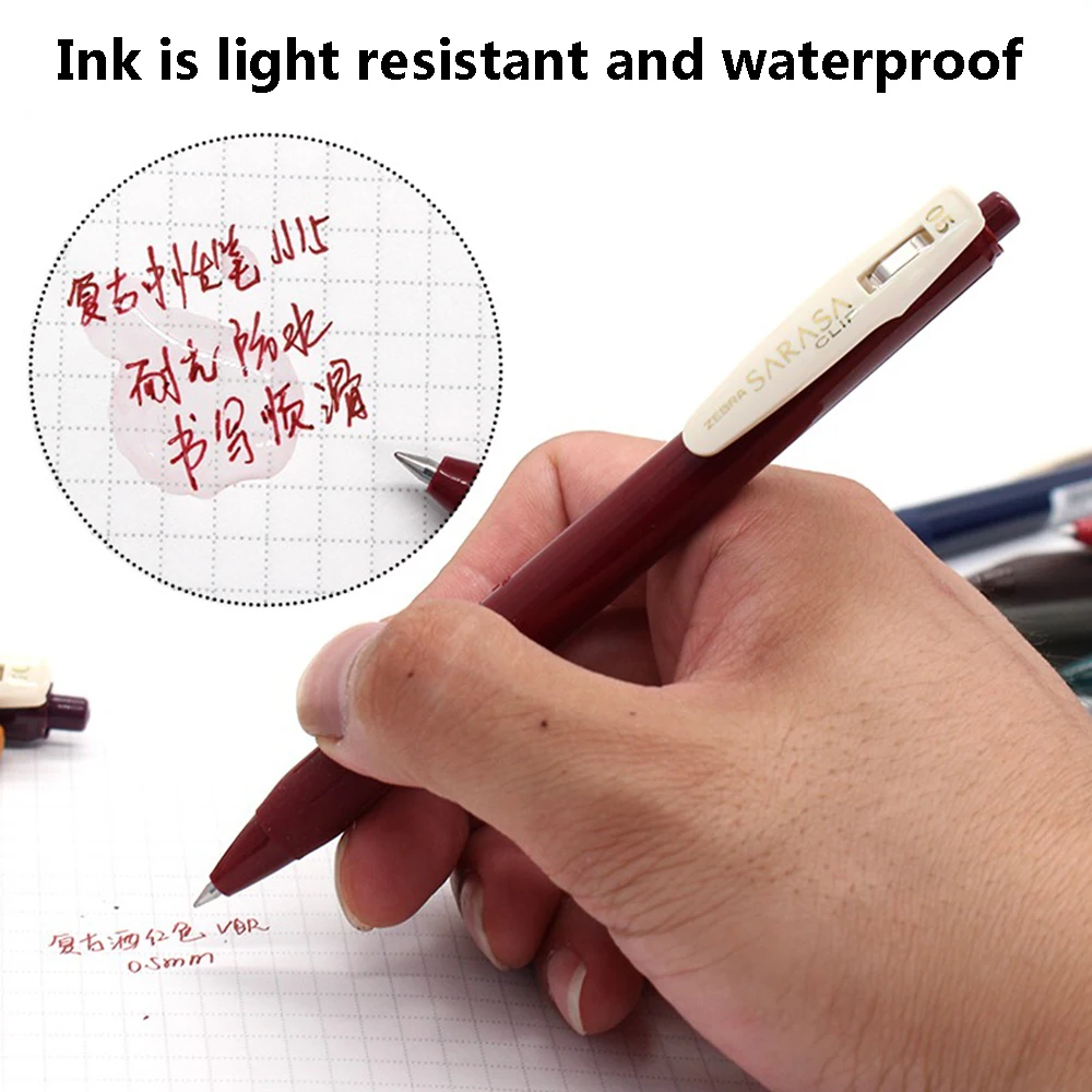 일본 제브라 젤 펜 JJ15 리필 JF-0.5 레트로  - Zebra Pen Sarasa 리뷰 및 가격