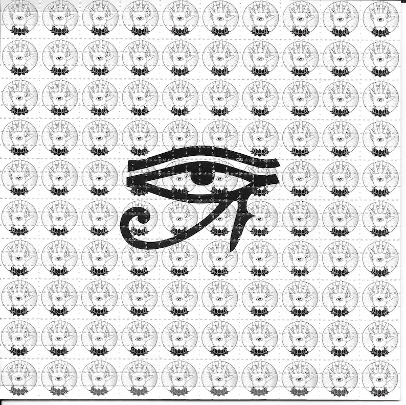 프로비던스의 눈 사이키델릭 LSD 산성 무료 블로터 아 - Ink Blotter Paper 리뷰 및 가격