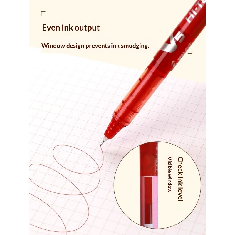 파일럿 V5 액체 잉크 롤러볼 펜, 미적 디자인 12색 - Pilot Pen V5 리뷰 및 가격