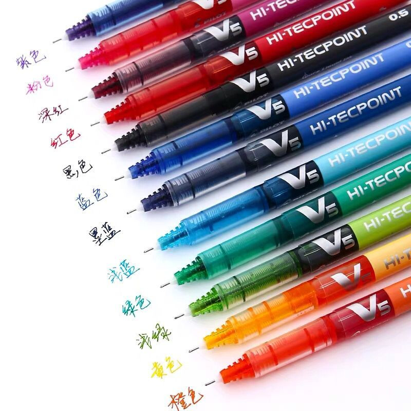 일본 파일럿 BX-V5 수성 스트레이트 액체 젤 잉크  - Pilot Pen V5 리뷰 및 가격