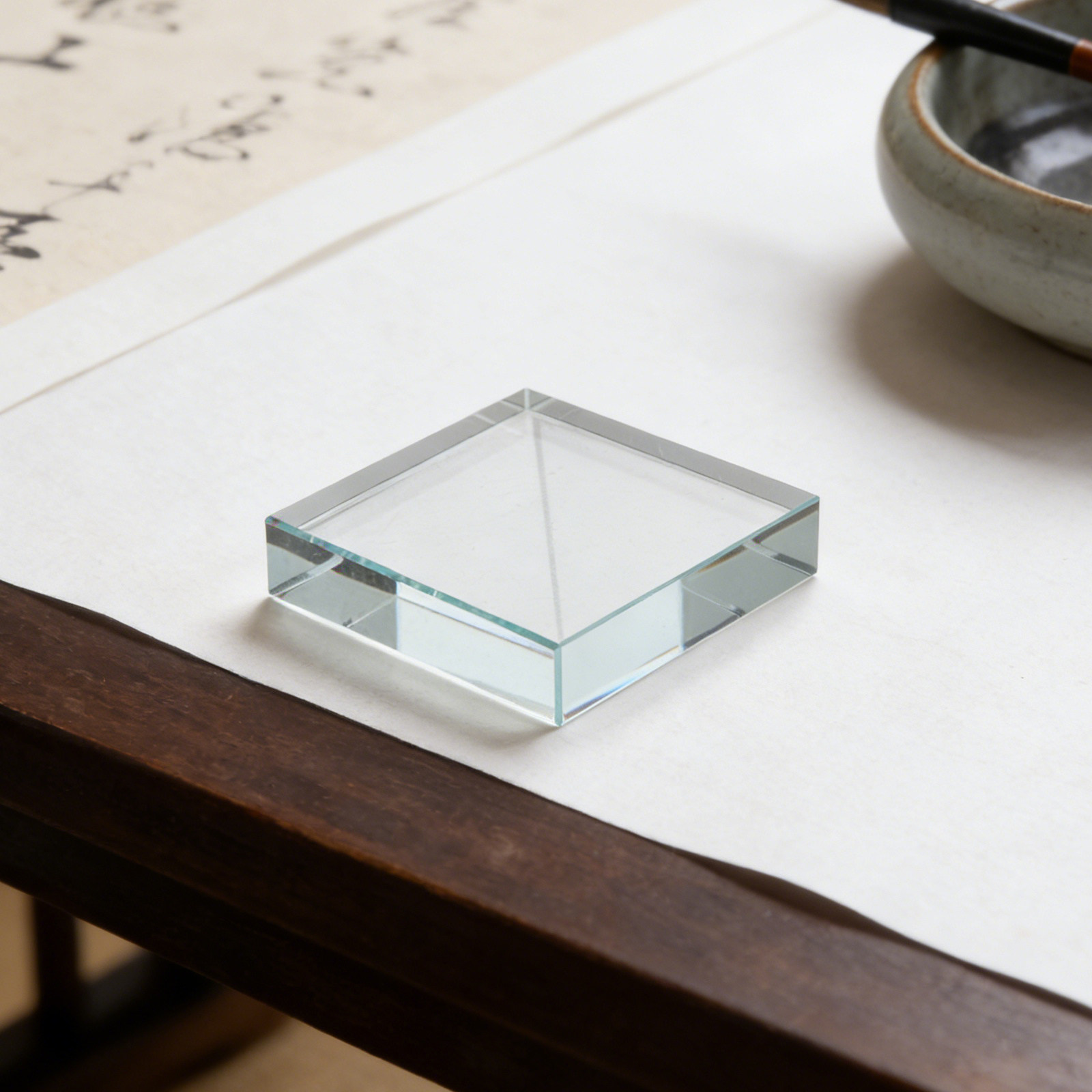 투명한 직사각형 유리 문진, 의류 제작, 퀼팅, 서예, - Paper Weight Crystal 리뷰 및 가격