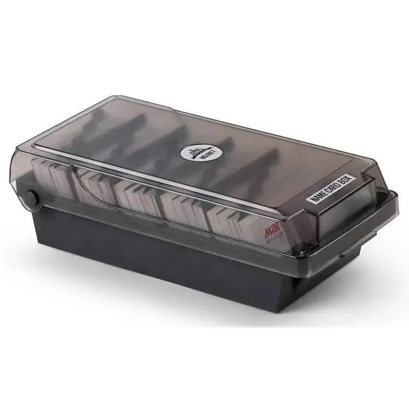 명함 홀더, 플라스틱 명함 정리함 보관함(칸막이 4개  - Card Index Box 리뷰 및 가격