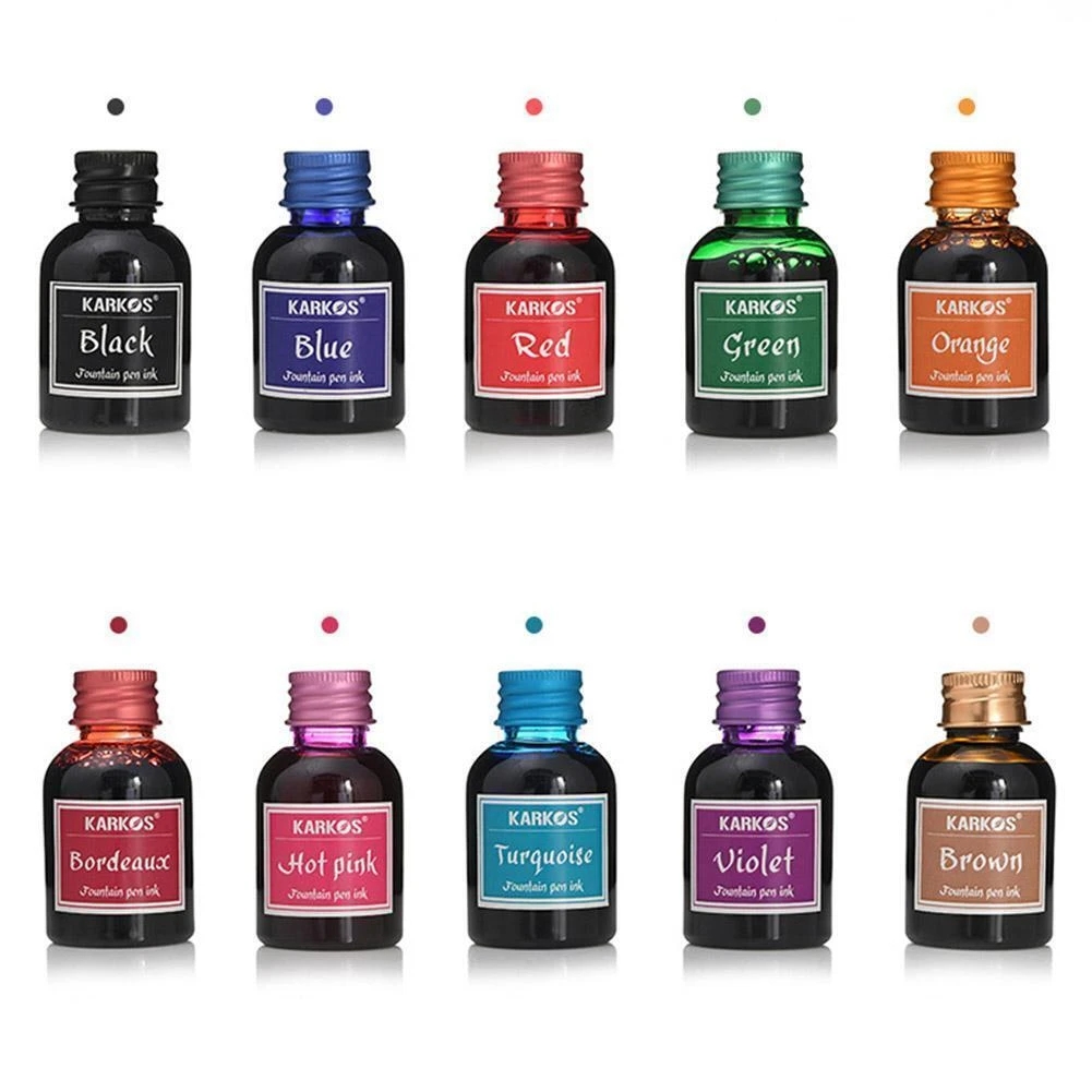 만년필 잉크 병 30 ml/잉크 주머니 세트, 수용성  - Fountain Pen Bottled Ink 리뷰 및 가격
