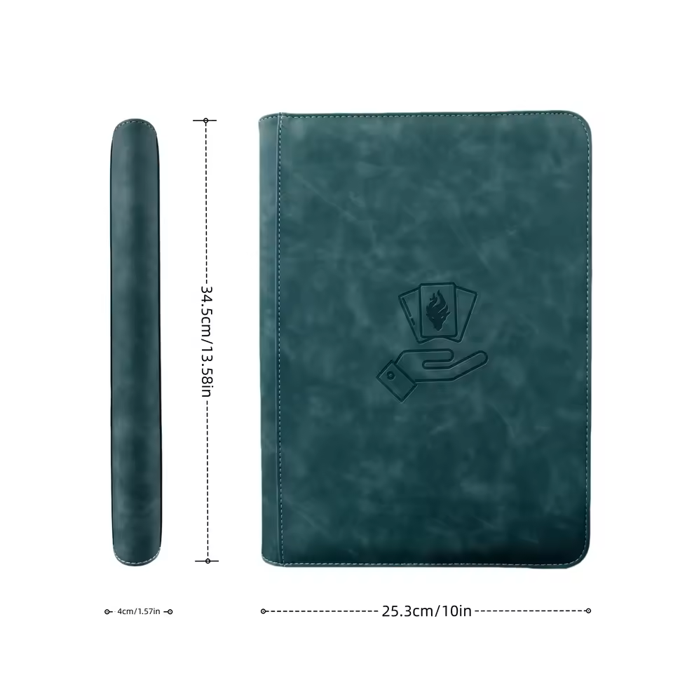 9포켓 360칸 포토 카드 바인더, 빈티지 물결무늬 카 - Card Index Box 리뷰 및 가격