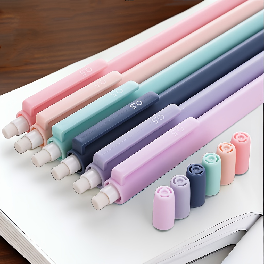 12/6pcs 파스텔 기계식 연필 세트, 귀여운 기계식 - Staedtler Pencil Lumocolor 리뷰 및 가격