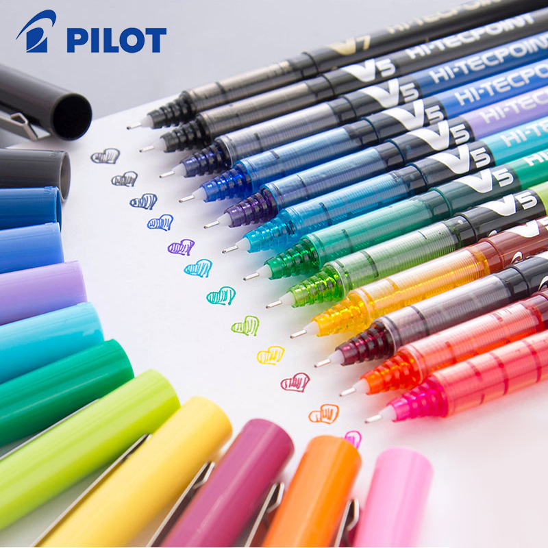 1PCS 파일럿 V5 액체 롤러 펜 Hi Tecpoin - Pilot Pen V5 리뷰 및 가격